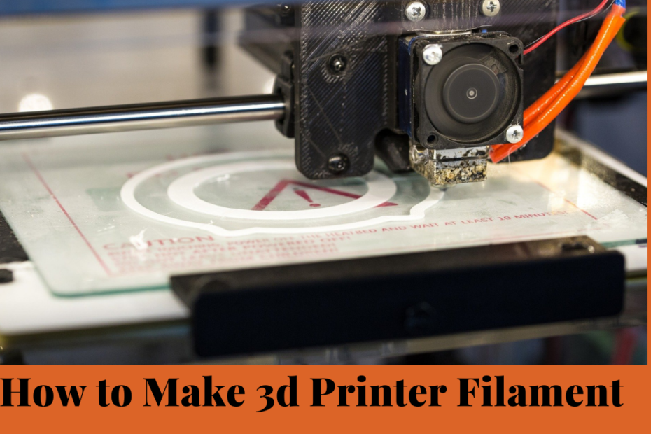 how to make 3d printer filament