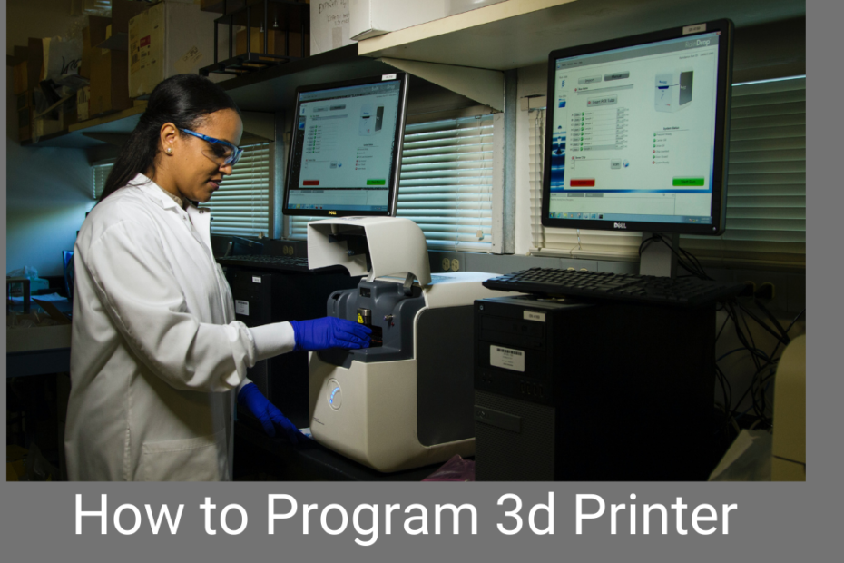 how to program 3d printer
