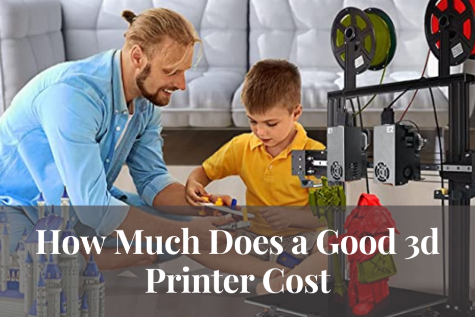how much does a good 3d printer cost