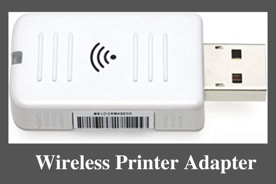 wireless printer adapter