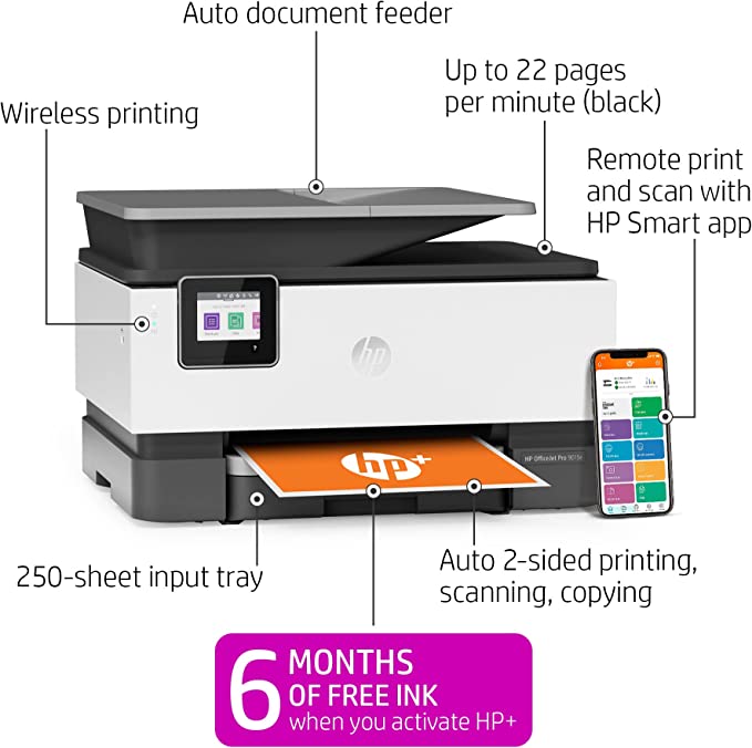 HP officejet pro 9015 all-in one printer
