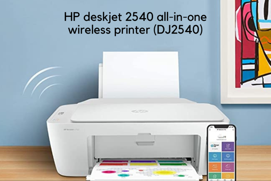 HP deskjet 2540 all-in-one wireless printer (DJ2540)