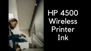 HP 4500 wireless printer ink