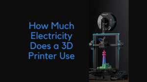 how much electricity does a 3D printer use