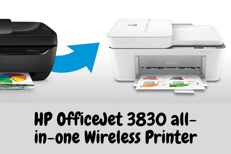 HP OfficeJet 3830 all-in-one wireless printer